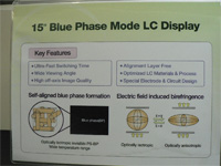 Label van het Blue Phase televisie prototype